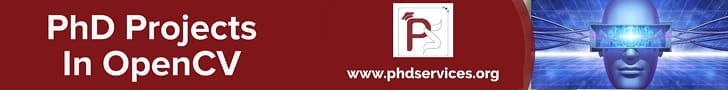 PhD Projects in OpenCV