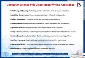 Computer Science PhD Dissertation writing Assistance 1 Computer Science PhD Dissertation Writing Assistance