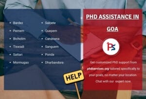 PhD Research Assistance in Goa 1 PhD help in Goa