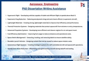 Aerospace PhD Dissertation writing Assistance 1 Aerospace Engineering PhD Dissertation Writing Assistance