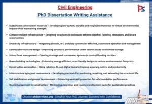 Civil PhD Dissertation writing assistance 1 Civil Engineering PhD Dissertation Writing Assistance