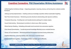 Cognitive Computing Dissertation Writing Assistance 1 Cognitive Computing PhD Dissertation Writing Assistance