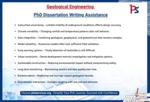 Geological PhD Dissertation writing Assistance 1 Geological Engineering PhD Dissertation Writing Assistance