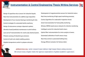 Instrumentation & Control Thesis writing Services 1 Instrumentation & Control Engineering Thesis Writing Services